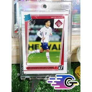 การ์ดนักฟุตบอล  2021-22 Panini Donruss Soccer Road To Qatar Base Card #190 nicholas gioacchini RC