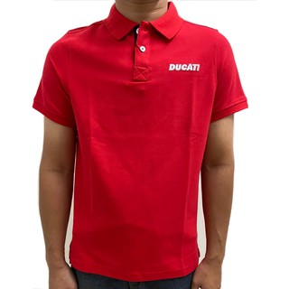 DUCATI POLO เสื้อโปโลดูคาติ DCT52 015 สีแดง