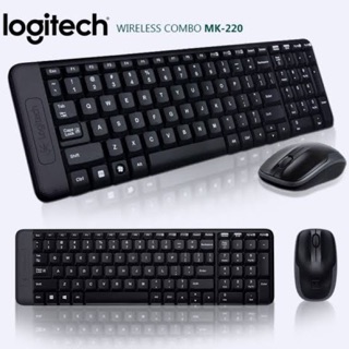 ชุดไร้สาย logitech mk-220