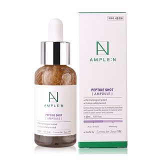 ✨พร้อมส่ง✨ | Coreana Lab Ample N Peptide Shot Ampoule - เซรั่มเปปไทน์ 30 ml.