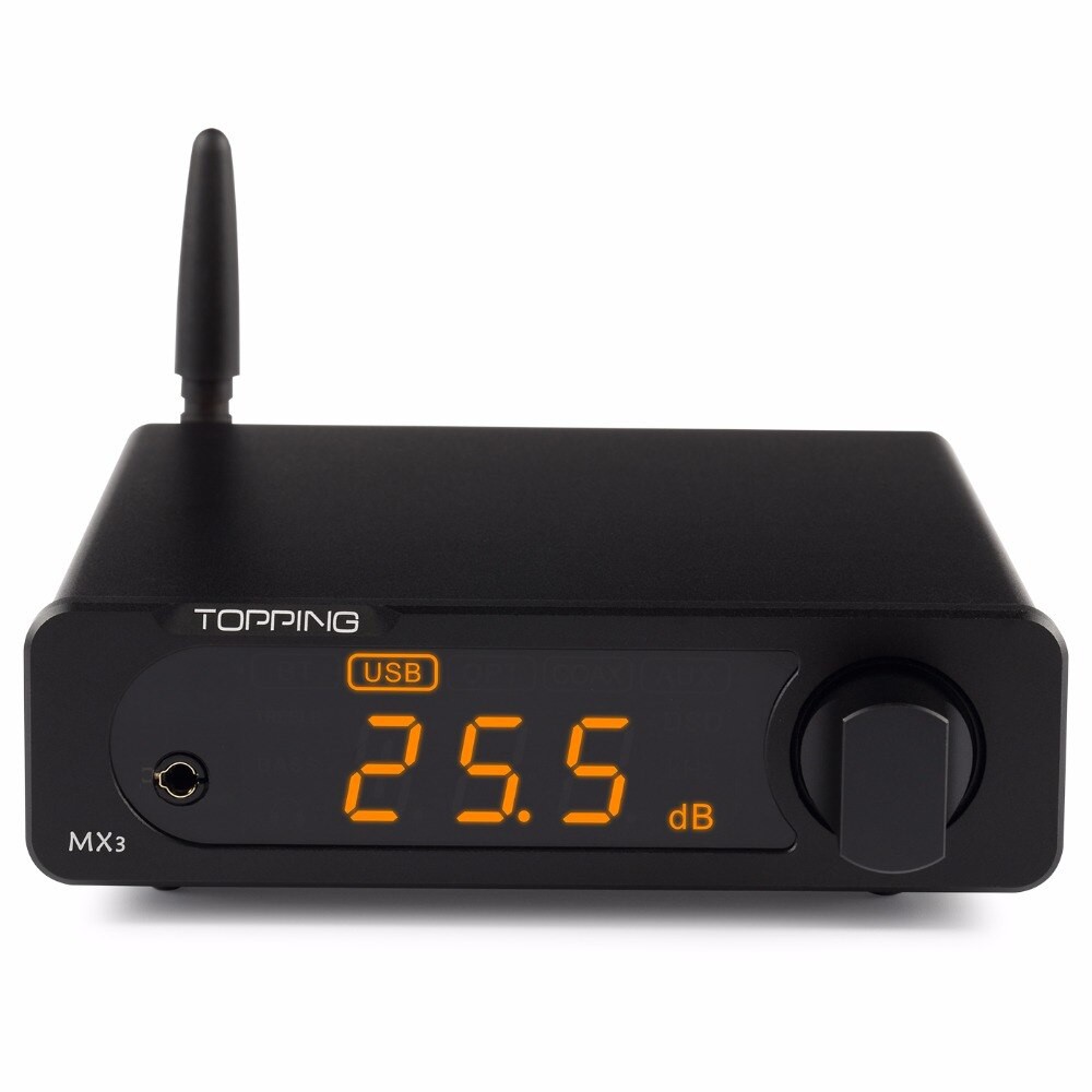 TOPPING MX3 DAC &amp; Amp ตั้งโต้ะรองรับ Bluetooth , NFC ประกันศูนย์ไทย