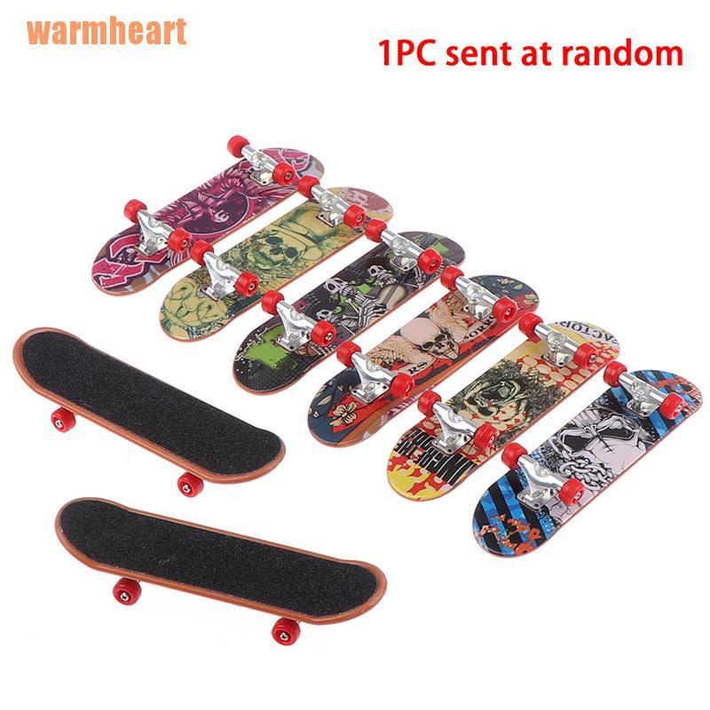 (Warmheart) ของเล่นสเก็ตบอร์ดนิ้วพลาสติก ขนาดเล็ก
