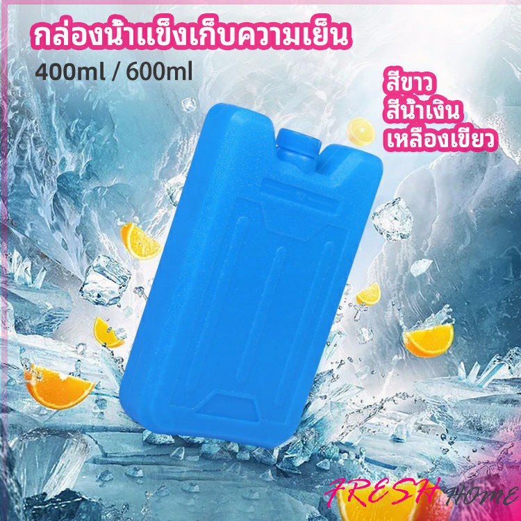 เจลทำความเย็นแบบ กล่องแช่แข็ง ปิคนิคคูลเลอร์  fresh-keeping ice box