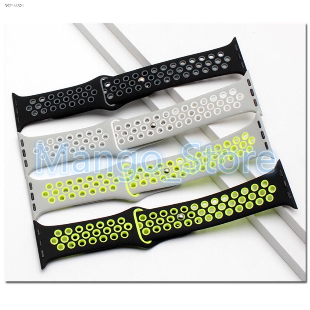 watch strapสายนาฬิกา☈✑▧สายนาฬิกา Apple Watch ซีรีย์ 1-5 42/44mm. สาย Nike apple watch ใส่ร่วมกับ W55