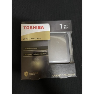 Toshiba usb 3.0 hard drive 1TB canvio premium ของแท้