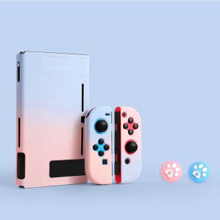 เคสสําหรับ Nintendo Switch Case Ns เคสแข็งป้องกันสําหรับ Ns Switch Joycon สีชมพู