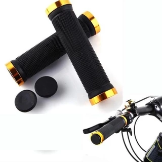 จักรยานเสือภูเขารถเข้าใจ ที่จับรถกันลื่น Bicycle MTB Handlebar Grips Rubber Anti-slip Handle Grip