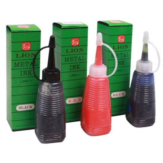 LION หมึกเติมเครื่องตีเบอร์ สีคมชัด