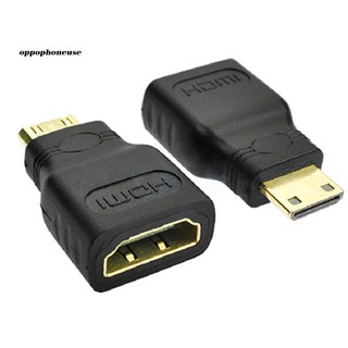 【OPHE】อะแดปเตอร์แปลง Hdmi Mini Male Type C เป็น HDMI ตัวเมีย Type A