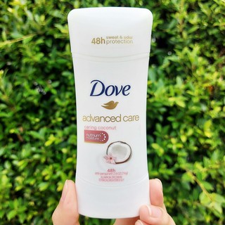 โดฟ ระงับกลิ่นกาย Advanced Care Anti-Perspirant Deodorant, Caring Coconut 74 g (Dove®) โรลออนสติ๊ก