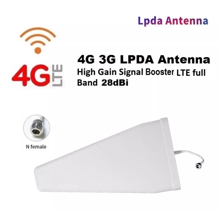 เสาอากาศ 5G 4G 3G 28dBi Signal Booster LPDA Antenna for Booster Signal