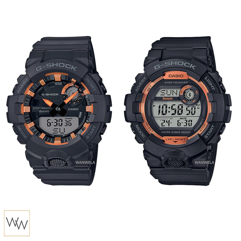 ของแท้ นาฬิกาข้อมือ G-Shock GBA-800SF-1ADR / GBD-800SF-1DR ประกัน CMG (Bluetooth®)