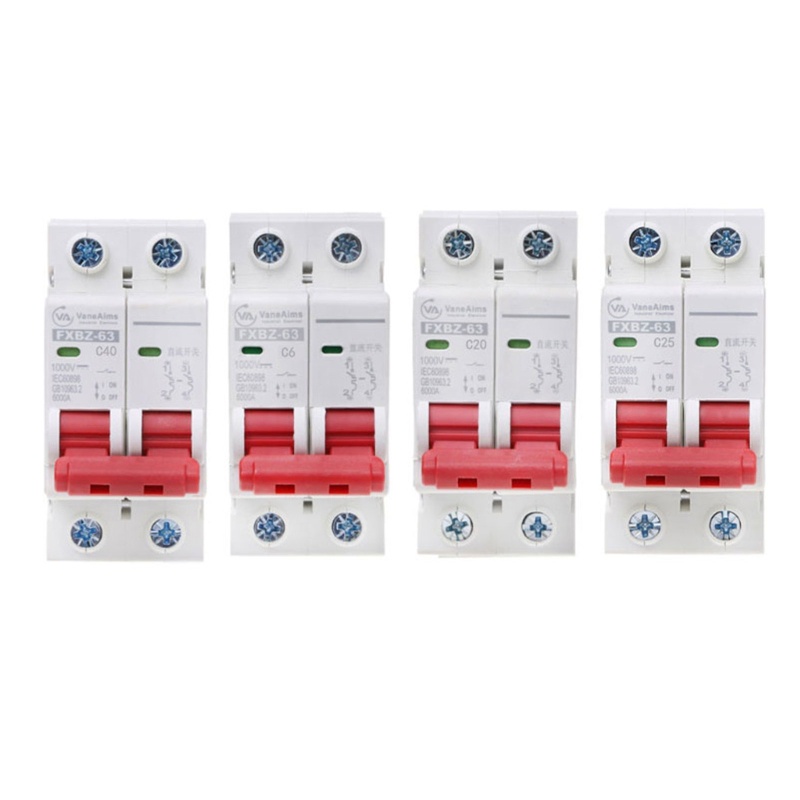 HL Mini Circuit Breaker 6A 20A 25A 40A DIN Rail Mount Circuit Breaker ทนทาน