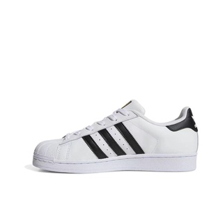 รองเท้ากีฬาชาย แท้ Adidas Superstar ขาว-ดำ ตัว 100% รองเท้าผ้าใบ สุดคลาสสิค ส่งฟรี รับประกันสินค้าทุกกรณี รองเท้าลำลอง