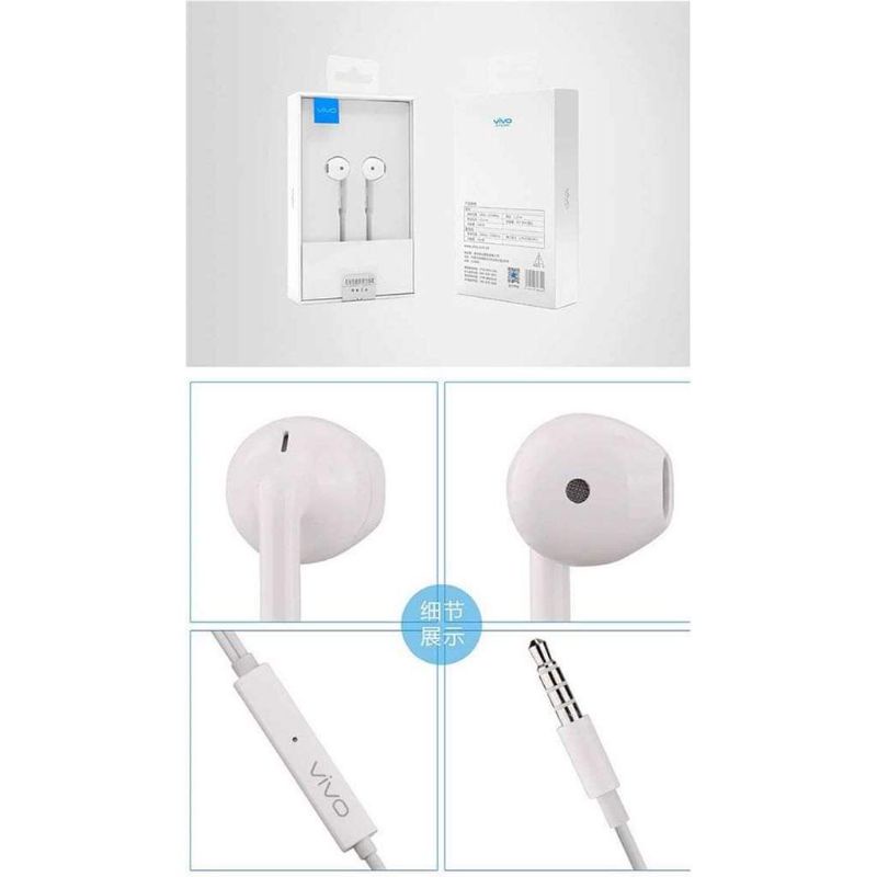 หูฟัง vivo XE680 เสียงดี คุณภาพ A (รับประกันหนึ่งปี)