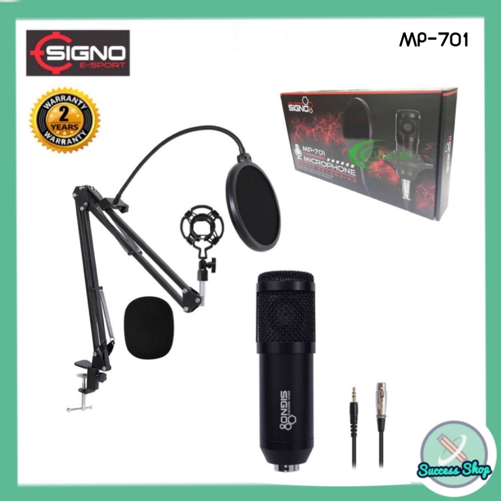 SIGNO MP-701 Condenser Microphone Sound Recording