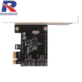 Pci-e to SATA 3.0 การ์ดขยายดิสก์ภายใน 6Gbps