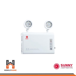 SUNNY Emergency Light โคมไฟฉุกเฉิน รุ่น SG409-02 LED 9W ไฟฉุกเฉิน สำรองไฟได้ถึง 2 ชม. B 548100846