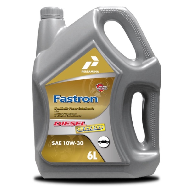 ของแท้ 100% น้ำมันเครื่องดีเซลสังเคราะห์แท้ FASTRON DIESEL GOLD 10W-30 7L 10,000 กิโล