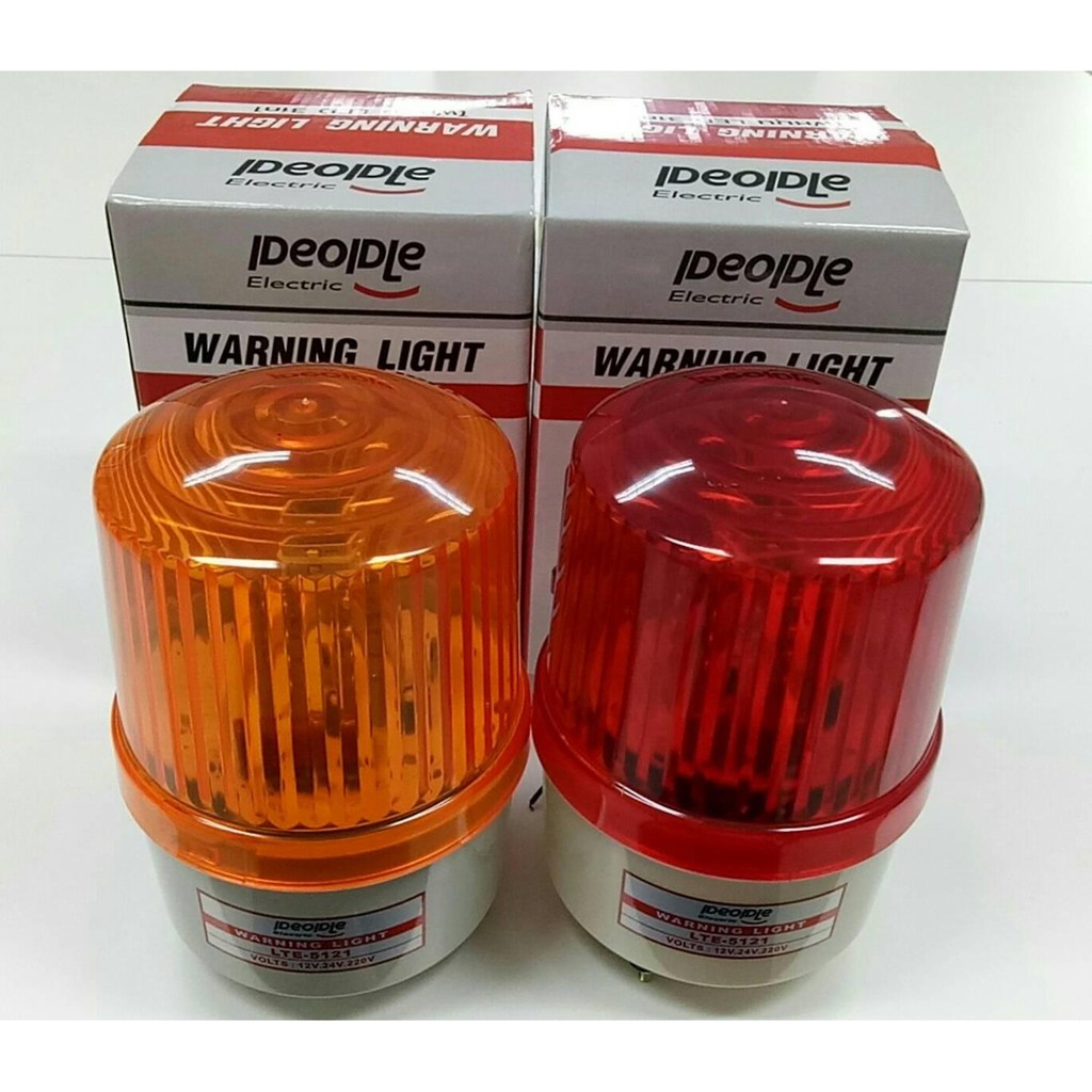 ไฟหมุน / ไฟไซเรน ขนาด 5 นิ้ว   สีแดง , สีเหลือง  ไฟฉุกเฉิน ขอทาง สัญญาณ LTE Warning Light รุ่น LTE 5