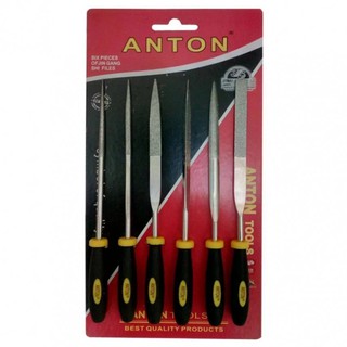 Anton ตะไบเพชร 4x160mm. (สีเงิน)