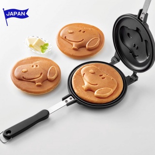 [ส่งตรงจากประเทศญี่ปุ่น] SNOOPY Aluminum Pancake Maker อลูมิเนียม เครื่องทำแพนเค้ก ALHOC1 กลางแจ้ง ค่าย