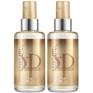 เวลล่าเเสพีออยเคราติน WELLA SP LUXE OIL KERATIN 100ML 2 ขวดบำรุงเส้นผม