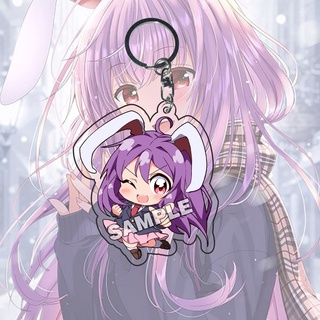 พวงกุญแจ ลายการ์ตูนอนิเมะ Touhou Project Reisen Udongein Inaba Ganci