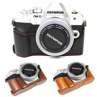 เคสกระเป๋าใส่กล้อง หนัง Pu สําหรับ Olympus OMD EM10 OM-D E-M10 Mark IV 4 EM10IV