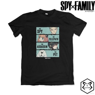 เสื้อยืดแขนสั้นลําลอง ทรงหลวม พิมพ์ลายอนิเมะ Ellen SPY X FAMILY สําหรับผู้ชาย และผู้หญิง