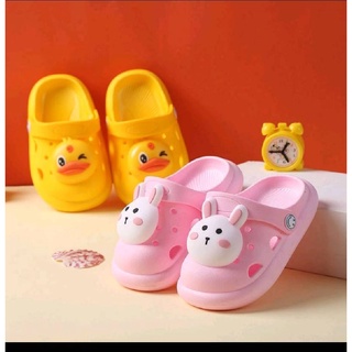 🐣🐣 สินค้าพร้อมส่ง🐣🐣รองเท้าแตะหัวโตเด็ก 3D เบา พื้นนุ่ม กันลื่น ระบายอากาศ สำหรับเด็กผู้ชาย และเด็กผู้หญิง