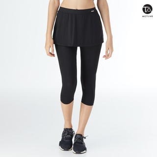 TA ACTIVE LEGGING SKIRT กางเกงเลคกิ้งกระโปรงในตัว ออกกำลังกาย