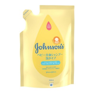 (ของแท้ ฉลากไทย) Johnsons Baby Top to Toe  Self  Foaming Bath  350 ml refill สบู่โฟม