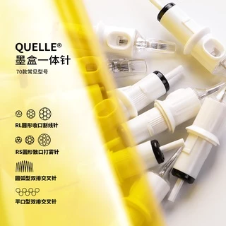 อุปกรณ์สักลาย QUELLE20 ชิ้น#10 เข็ม ไหม (0.3 มม.) สไตล์ใหม่ คุณภาพสูง Cheyenne สัก เข็มในตัว เข็มสัก ผสม ใช้แล้วทิ้ง อุปกรณ์ เครื่องมือสัก
