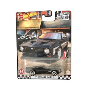 Hot Wheels Boulevard Premium 71 Mustang Mach 1