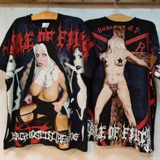 CRADLE OF FILTH ALL OVER PRINT VINTAGE90 bootleg เสื้อวง เสื้อทัวร์