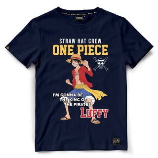 Dextreme  T-shirt DOP-1202  Onepiece ลายLuffy มีสีกรมและสีเทา