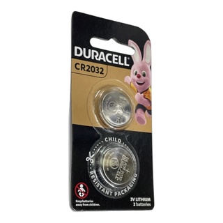 ถ่าน Duracell CR2032 3v แพค 2 ก้อน ของแท้