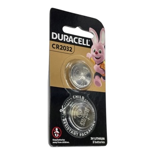 ถ่าน Duracell CR2032 3v แพค 2 ก้อน ของแท้สามารถออกใบกำกับภาษีได้