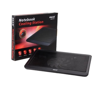 Cooler Pad (1 Fan) OKER N-19 Black(By Shopee  SuperIphone1234)