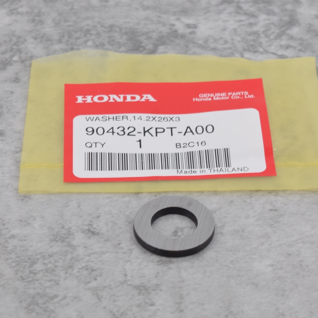 แหวนรองล็อคเรือนครัชตัวนอก (หมายเลข13) เวฟ/ดรีม 110i ปี2009-2010 แท้ศูนย์ฮอนด้า ราคา/1ชิ้น 90432-KPT