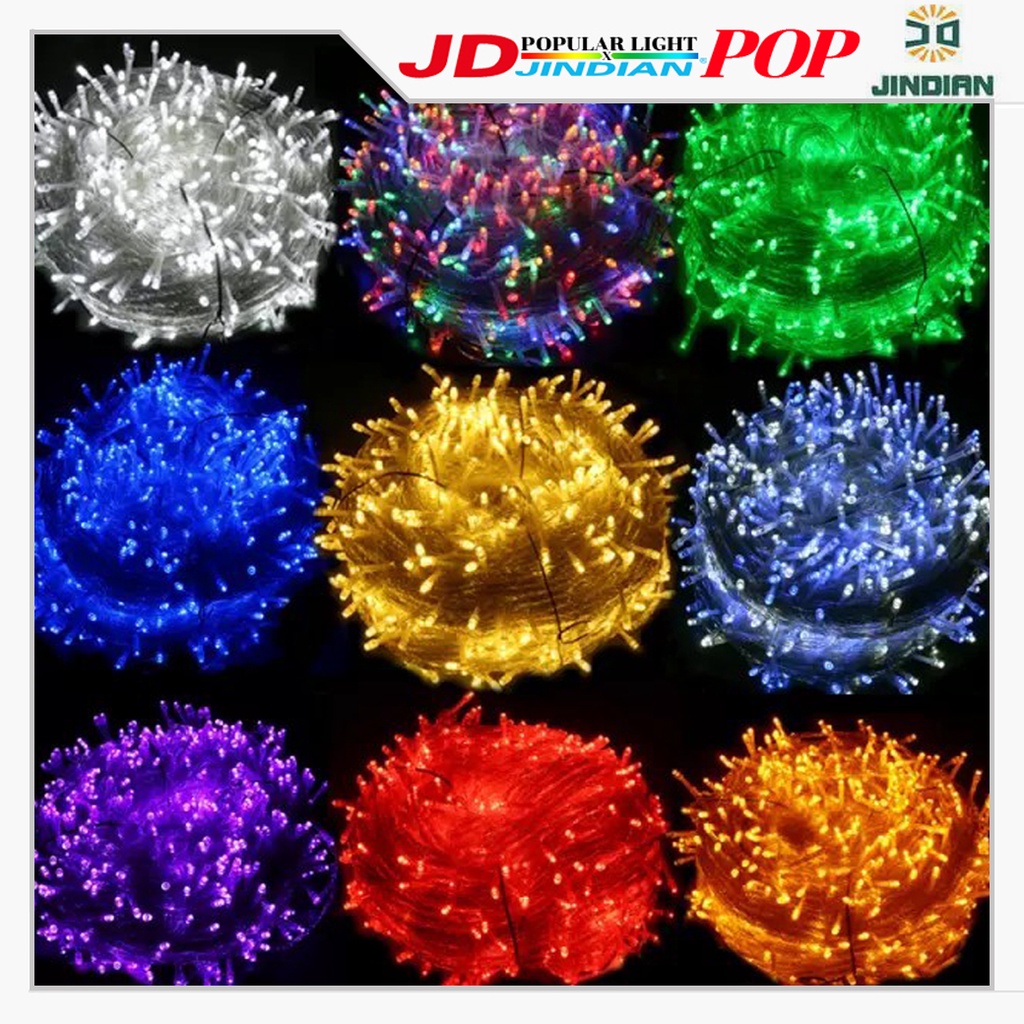 ไฟหยดน้ำ LED ประดับต้นไม้ ตกแต่งภายในห้อง 100LED
