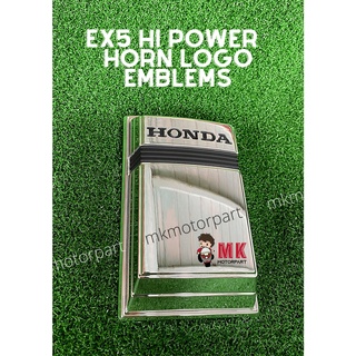 (M) โลโก้สัญลักษณ์ Honda EX5 HI POWER EX5 GN5 (เก่า) โครเมี่ยม *