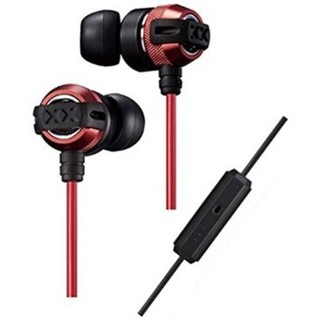 JVC หูฟังอินเอียร์พร้อมไมค์ รุ่น HA-FX33XM-RB (Red/Black) ประกันศูนย์ไทย