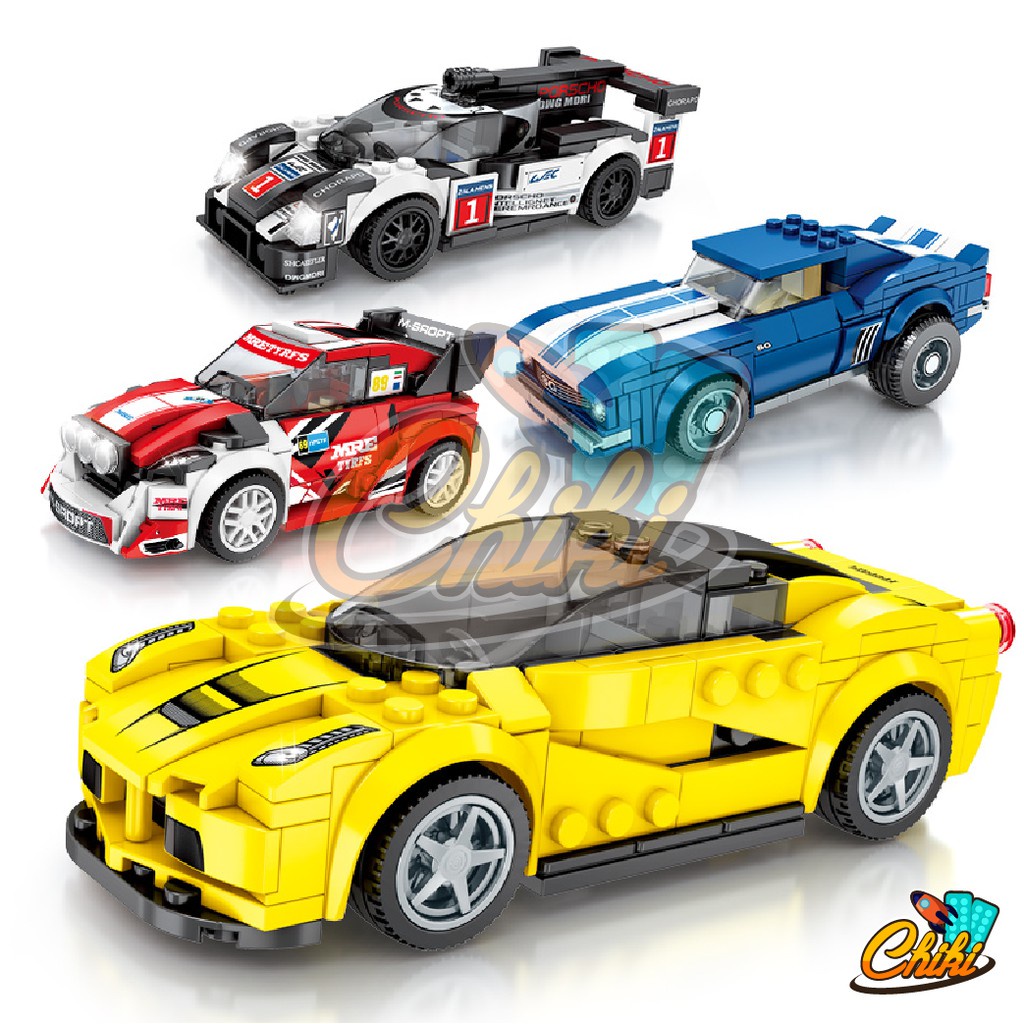 ของเล่น Lego ตัวต่อเลโก้รถแข่ง Sembo Block Race Car เลโก้รถฟอร์มูล่า