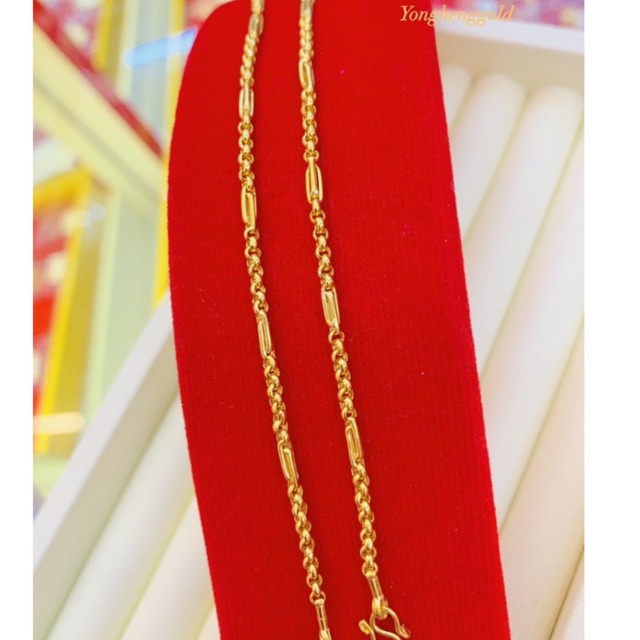 สร้อยข้อมือทองครึ่งสลึงYonghenggold สร้อยข้อมือเด็ก ทองคำแท้96.5% ทักแชทเลือกลายได้ค่ะ ราคา ถูกที่สุด ดีลบีเคเค แกลเลอรีภาพที่ 7