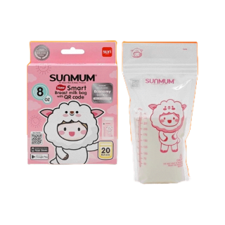 โปรโมชั่น Flash Sale : SUNMUM (ซันมัม) ถุงเก็บน้ำนมสุดคุ้ม ขนาด3ออนซ์/8ออนซ์