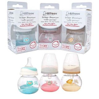 Attoon Tritan Premium Feeding Bottle ขวดนม 2 oz./ 5oz. /8 oz.