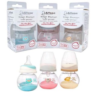 Attoon Tritan Premium Feeding Bottle ขวดนม 2 oz./ 5oz. /8 oz.