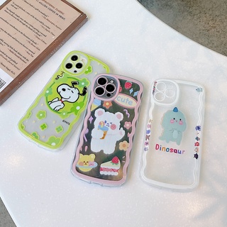 Case iPhone การ์ตูนขอบหยัก